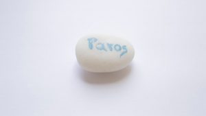 white stone